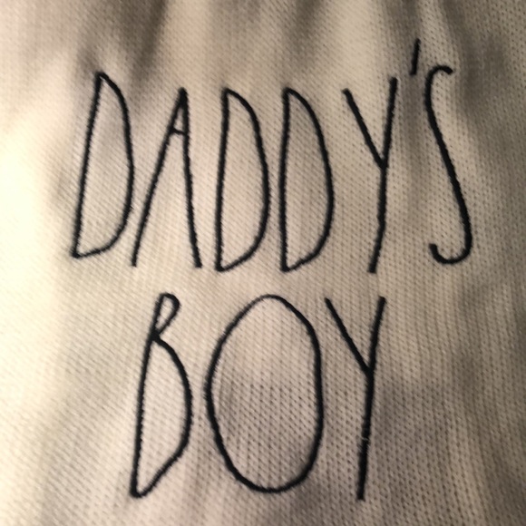 Rae Dunn DADDY’S BOY Dog Sweater Size Large - Picture 2 of 7